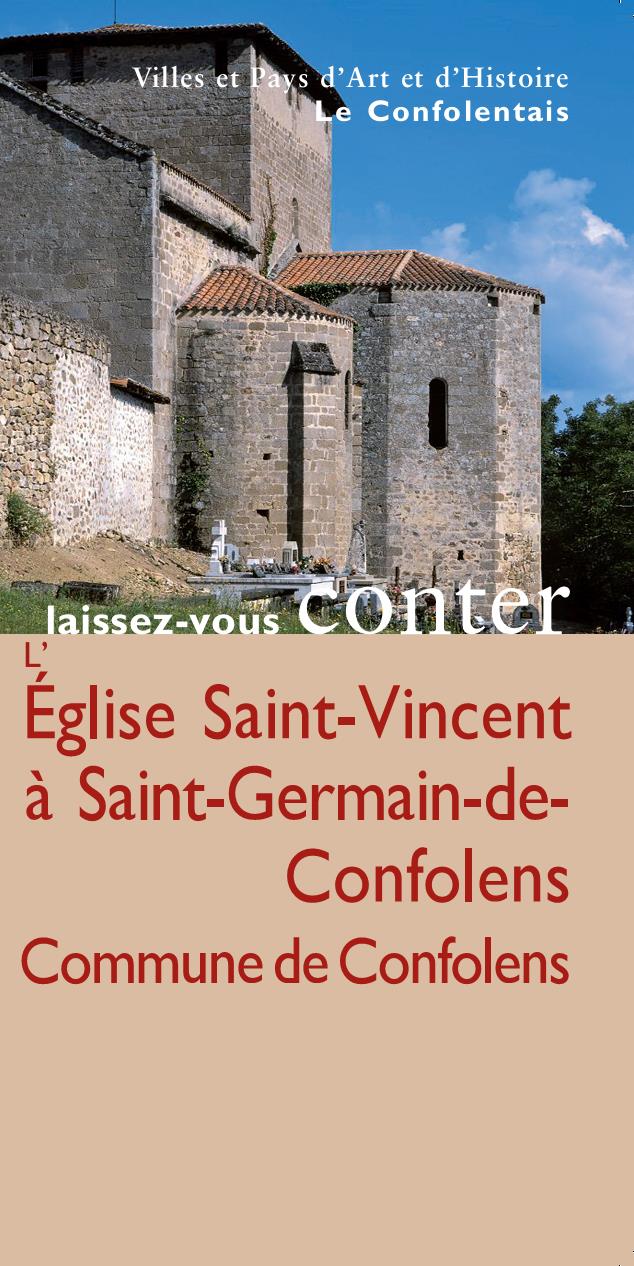 Couverture église Saint Vincent Saint Germain de Confolens